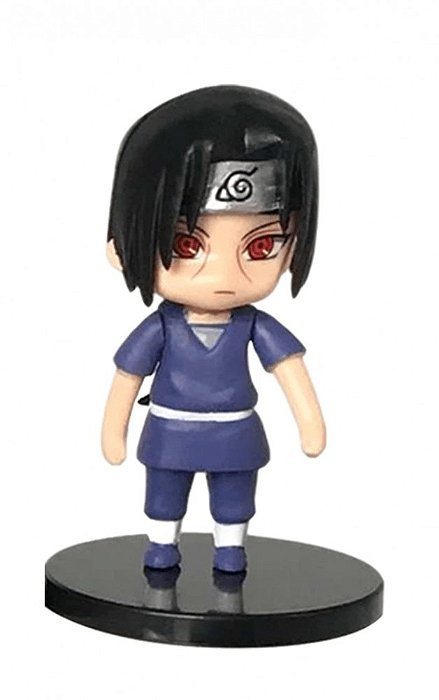 Itachi Uchiha Sharingan (shippuden) - Miniatura Colecionavel Anime - 7cm