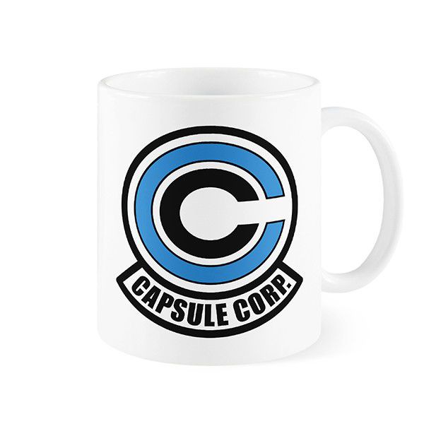 Caneca Logo Corporação Cápsula (Capsule Corp) - 320ml