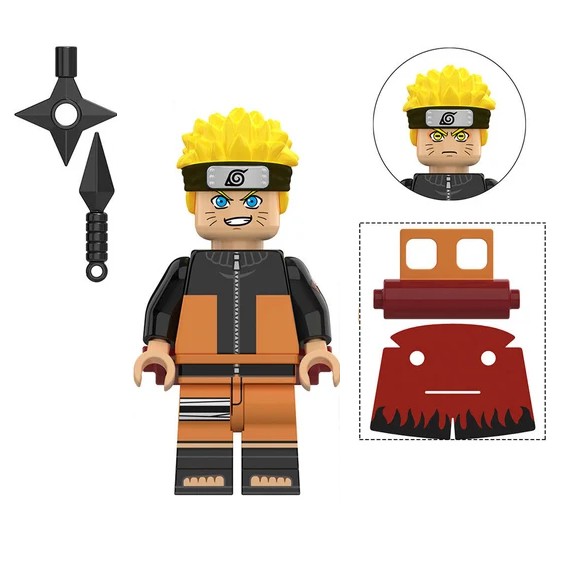 N Uzumaki (Sennin) - Minifigura de Montar CN