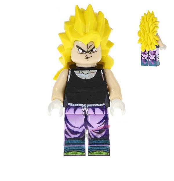 Trunks SSJ 3 - Minifigura de Montar DB CN