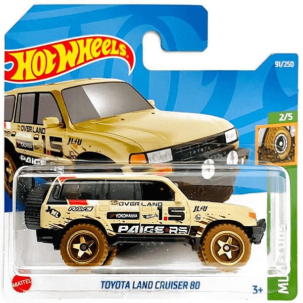Carro Colecionável Hot Wheels - Toyota Land Cruiser 80