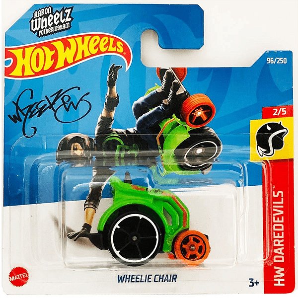Carro Colecionável Hot Wheels - Wheelie Chair / Aaron “Wheelz” Fotheringham