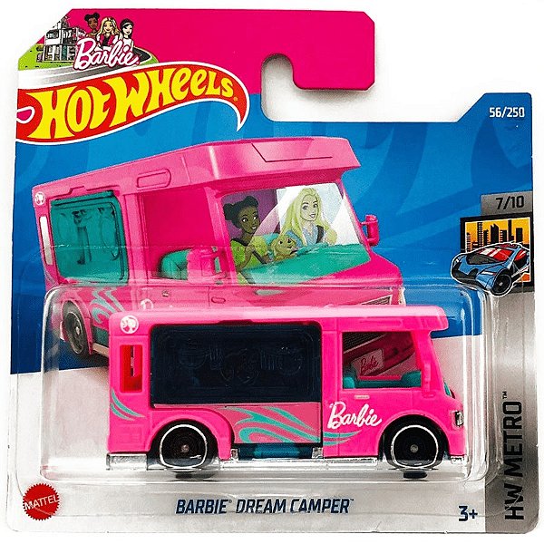 Carro Colecionável Hot Wheels - Barbie Dream Camper