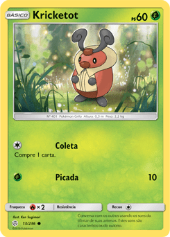 Kricketot (13/236) - Carta Avulsa Pokemon