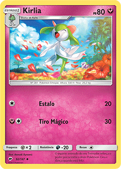 Kirlia (92/147) REV FOIL - Carta Avulsa Pokemon