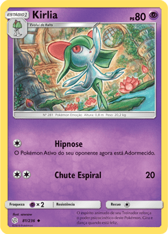 Kirlia (81/236) - Carta Avulsa Pokemon