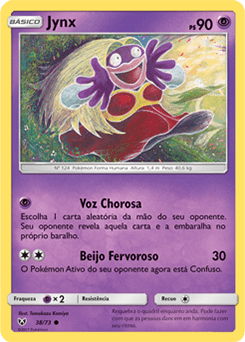 Jynx (38/73) - Carta Avulsa Pokemon