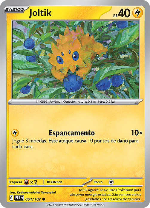 Joltik (064/182) - Carta Avulsa Pokemon