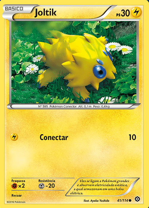 Joltik (41/114) - Carta Avulsa Pokemon