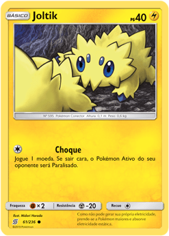 Joltik (61/236) - Carta Avulsa Pokemon