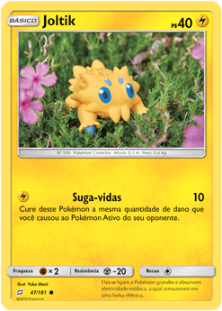 Joltik (47/181) - Carta Avulsa Pokemon