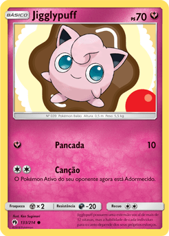 Jigglypuff (133/214) - Carta Avulsa Pokemon