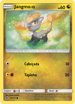 Jangmo-o (75/111) - Carta Avulsa Pokemon