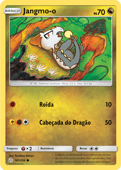 Jangmo-o (161/236) REV FOIL - Carta Avulsa Pokemon