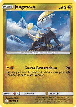 Jangmo-o (160/236) - Carta Avulsa Pokemon