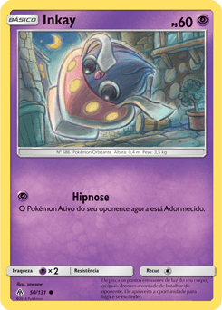 Inkay (50/131) - Carta Avulsa Pokemon