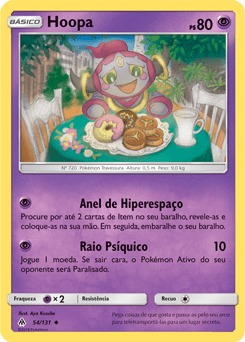 Hoopa (54/131) - Carta Avulsa Pokemon