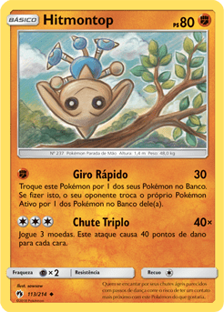 Hitmontop (113/214) - Carta Avulsa Pokemon