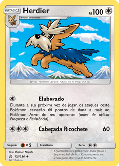 Herdier (175/236) - Carta Avulsa Pokemon