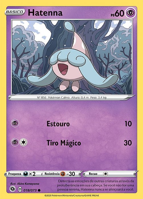Hatenna (18/073) - Carta Avulsa Pokemon