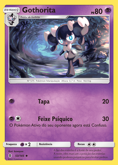 Gothorita (53/145) - Carta Avulsa Pokemon
