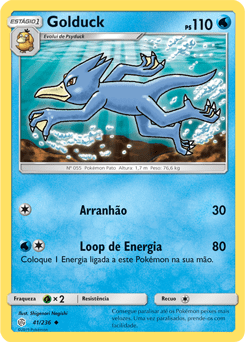 Golduck (41/236) - Carta Avulsa Pokemon
