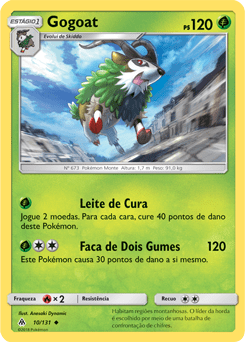 Gogoat (10/131) - Carta Avulsa Pokemon