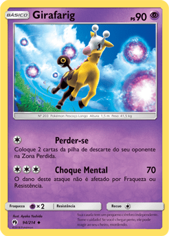 Girafarig (94/214) - Carta Avulsa Pokemon