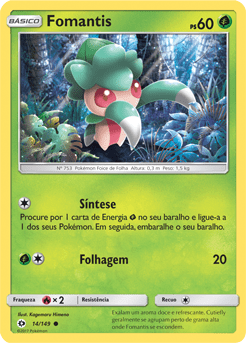 Fomantis (14/149) - Carta Avulsa Pokemon