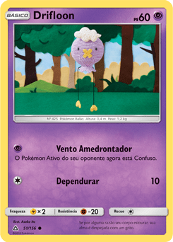 Drifloon (51/156) REV FOIL - Carta Avulsa Pokemon