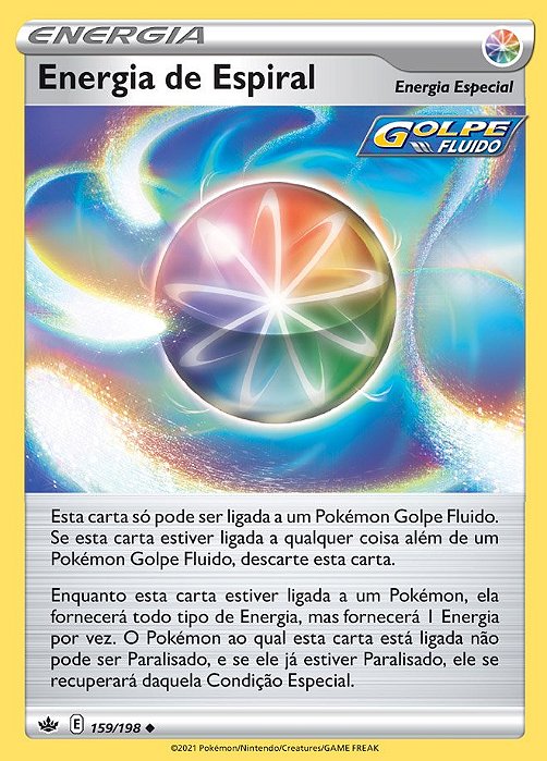 Energia de Espiral / Spiral Energy (159/198) REV FOIL - Carta Avulsa Pokemon