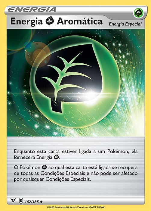 Energia Planta Aromática / Aromatic G Energy (162/185) - Carta Avulsa Pokemon