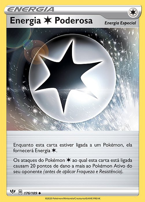 Energia Incolor Poderosa / Powerful C Energy (176/189) - Carta Avulsa Pokemon