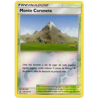 Monte Coronete / Mt. Coronet (130/156) REV FOIL - Carta Avulsa Pokemon
