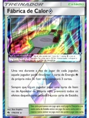 Fábrica de Calor Estrela Prisma / Heat Factory Prism Star (178/214) - Carta Avulsa Pokemon