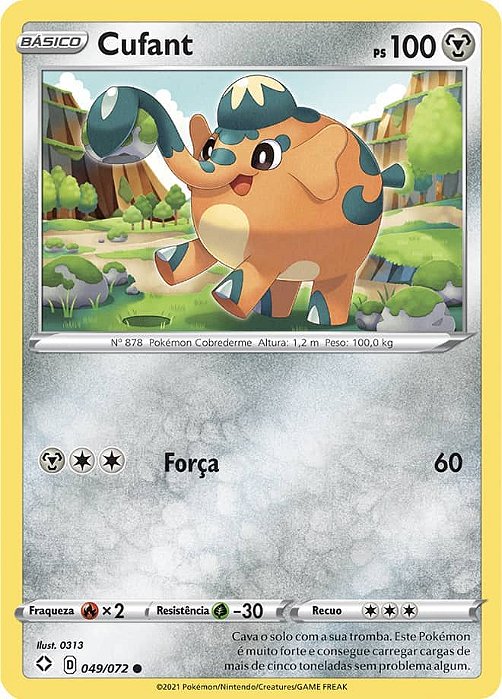 Cufant (49/72) - Carta Avulsa Pokemon