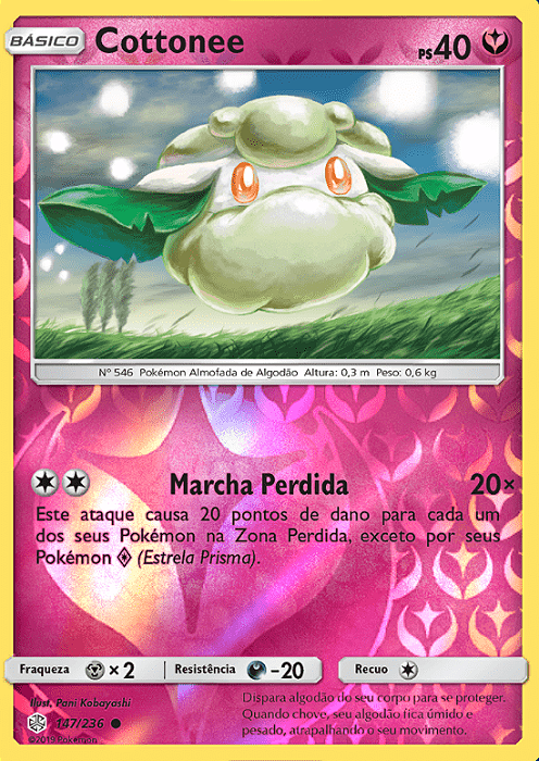 Cottonee (147/236) REV FOIL - Carta Avulsa Pokemon