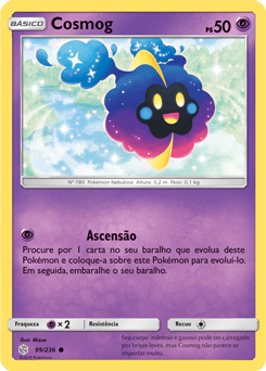 Cosmog (99/236) - Carta Avulsa Pokemon