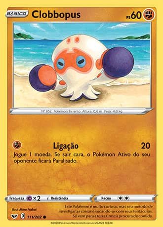Clobbopus (111/202) - Carta Avulsa Pokemon