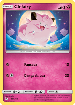 Clefairy (39/68) - Carta Avulsa Pokemon