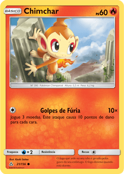 Chimchar (21/156) - Carta Avulsa Pokemon