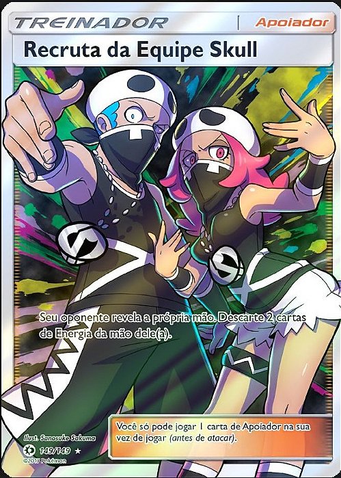 Recruta da Equipe Skull / Team Skull Grunt (149/149) - Carta Avulsa Pokemon