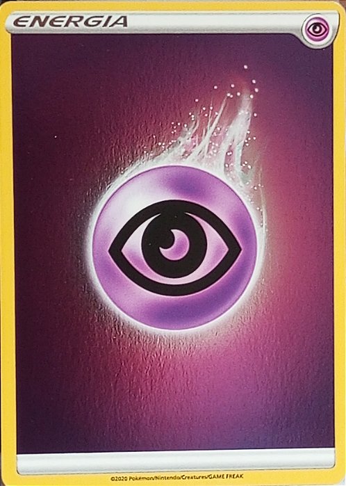 Energia Psíquica (2020) FOIL - Carta Avulsa Pokemon