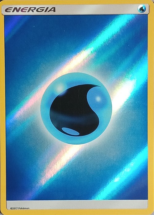 Energia de Água (2017) FOIL - Carta Avulsa Pokemon