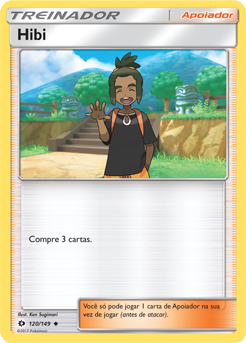 Hibi / Hau (120/149) - Carta Avulsa Pokemon