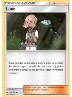 Luan / Ilima (121/149) - Carta Avulsa Pokemon