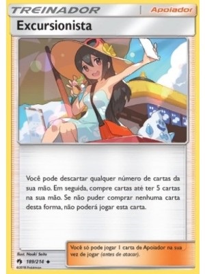 Excursionista / Sightseer (189/214) - Carta Avulsa Pokemon