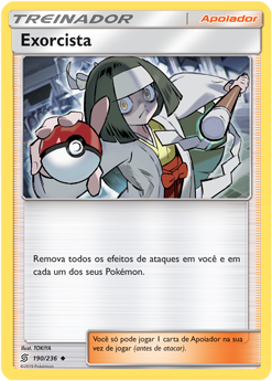 Exorcista / Channeler (190/236) - Carta Avulsa Pokemon