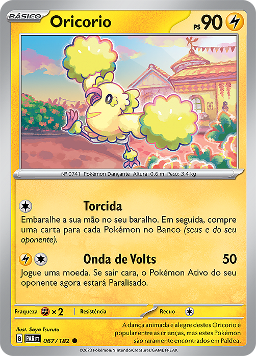 Oricorio (067/182) - Carta Avulsa Pokemon