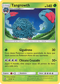Tangrowth (8/147) - Carta Avulsa Pokemon